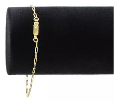 Cordão Banhada A Ouro 18k 70 Cm + Pulseira E Pingente